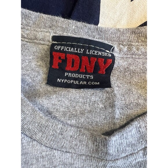 Boys FDNY Fire and NYPD Police Shirts Size Medium 6/7 Lot Dress Up Play Costume - Picture 4 of 13